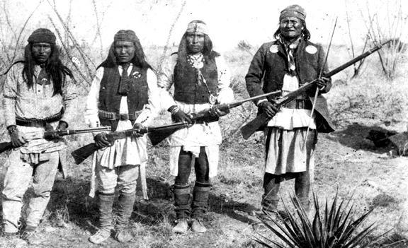 apache, geronimo, wild west